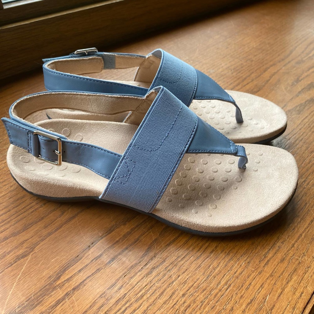 Nib Vionic Rest Danita Adjustable T-Strap Sandals… - image 6